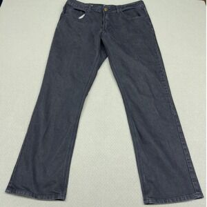 Bulletprufe Jeans Mens 36x32 Dark Wash Denim Straight Fit Casual Streetwear